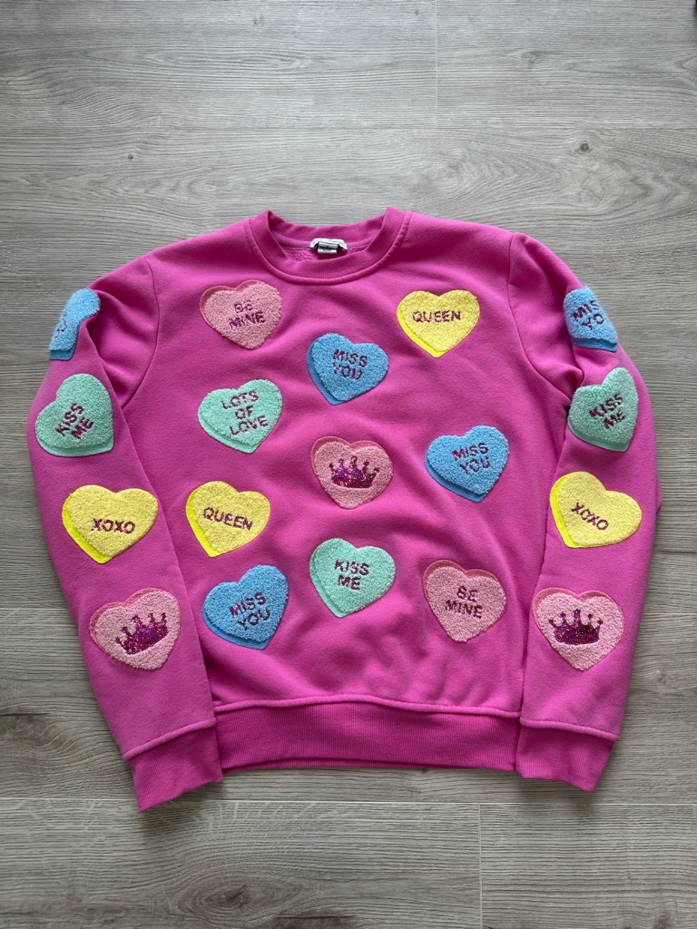 Candy Heart “Sweet Tart” Sweater – Size Small Better Together